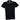 Men's Embroidered Logo Polo Shirt Black Size S