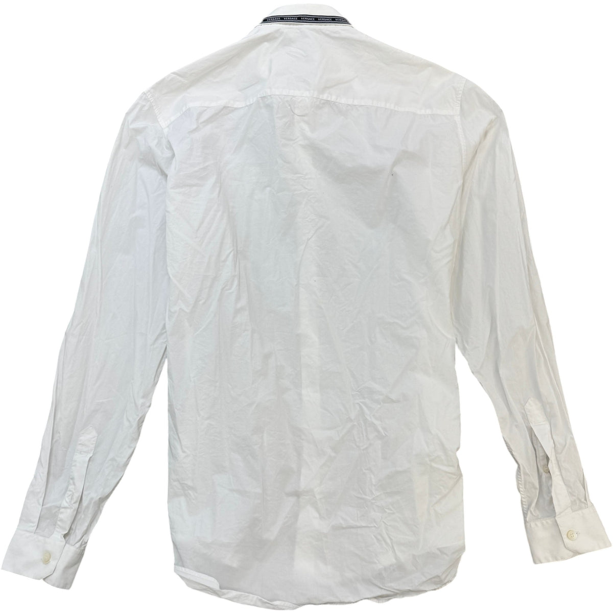 Men's Logo Long Sleeve Shirt White Size XL - Photo 2