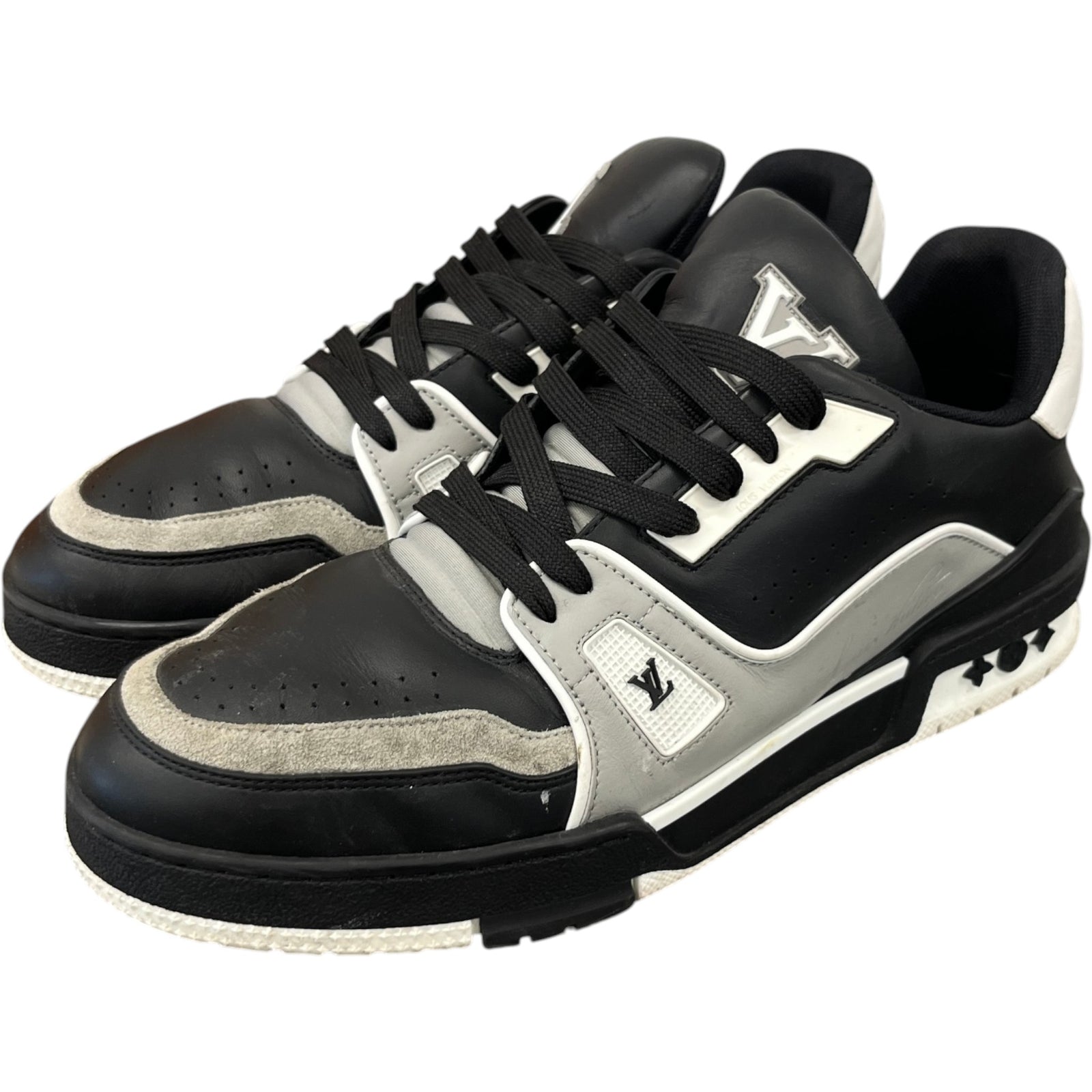 Men's Lv Low Trainers Black Size EU 41 / UK 7 - Photo 9