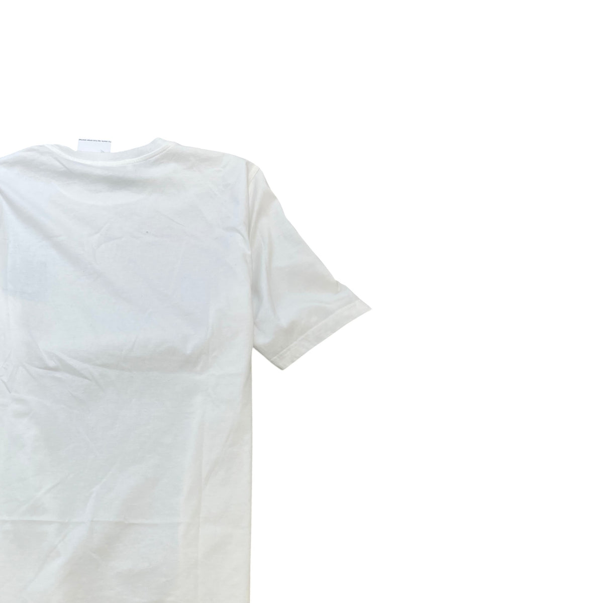 Men's Lambskin Patch T-Shirt White Size XS - Photo 4