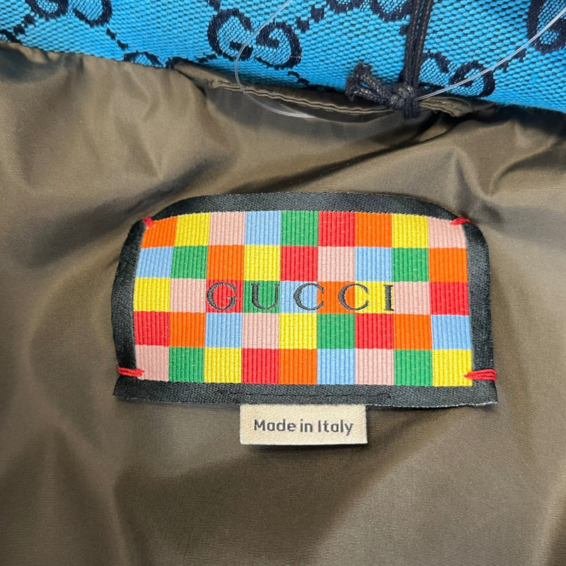 Men's Gg Supreme Colourful Down Jacket Multi-Coloured Size IT 54 / XXL