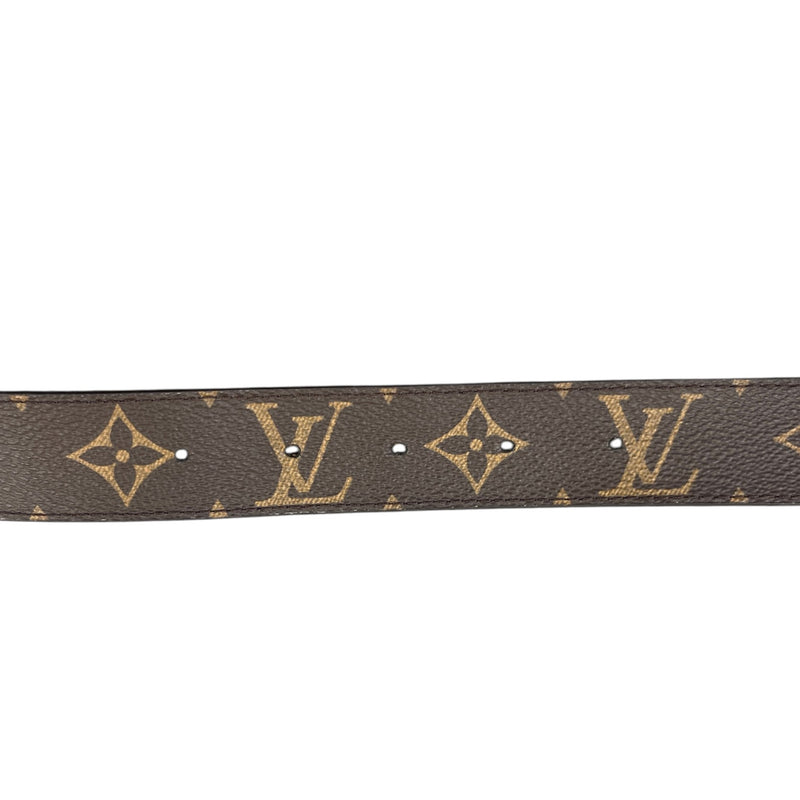 Women's Monogram LV Initiales Reversible Belt Brown Size W38