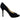 Women's Peep Toe Suede Heels Black Size EU 36.5 / UK 3.5
