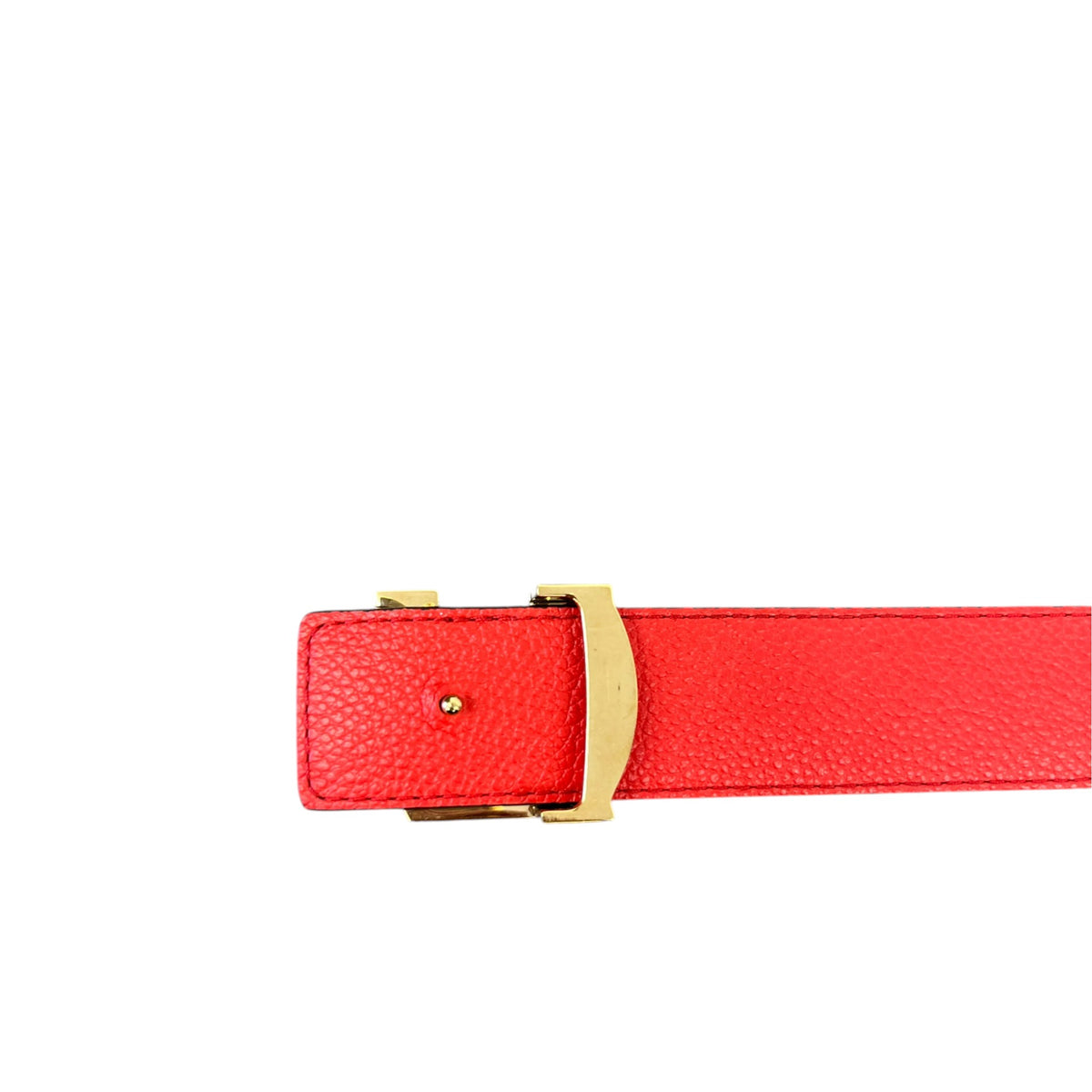 Women's Monogram LV Initiales Reversible Belt Brown Size W38 - Photo 9