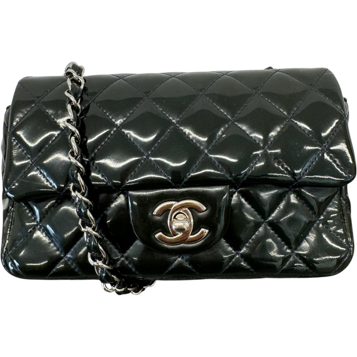 Women's Classic Flap Mini Handbag Green - Photo 1