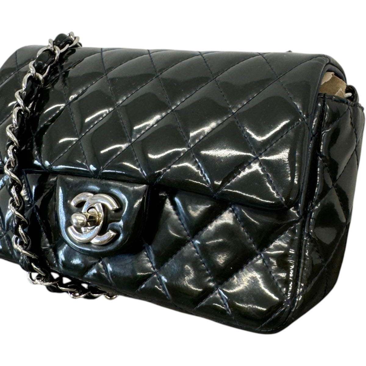 Women's Classic Flap Mini Handbag Green - Photo 4