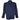 Men's Embroidered Pocket Logo Long Sleeve Shirt Navy Size M