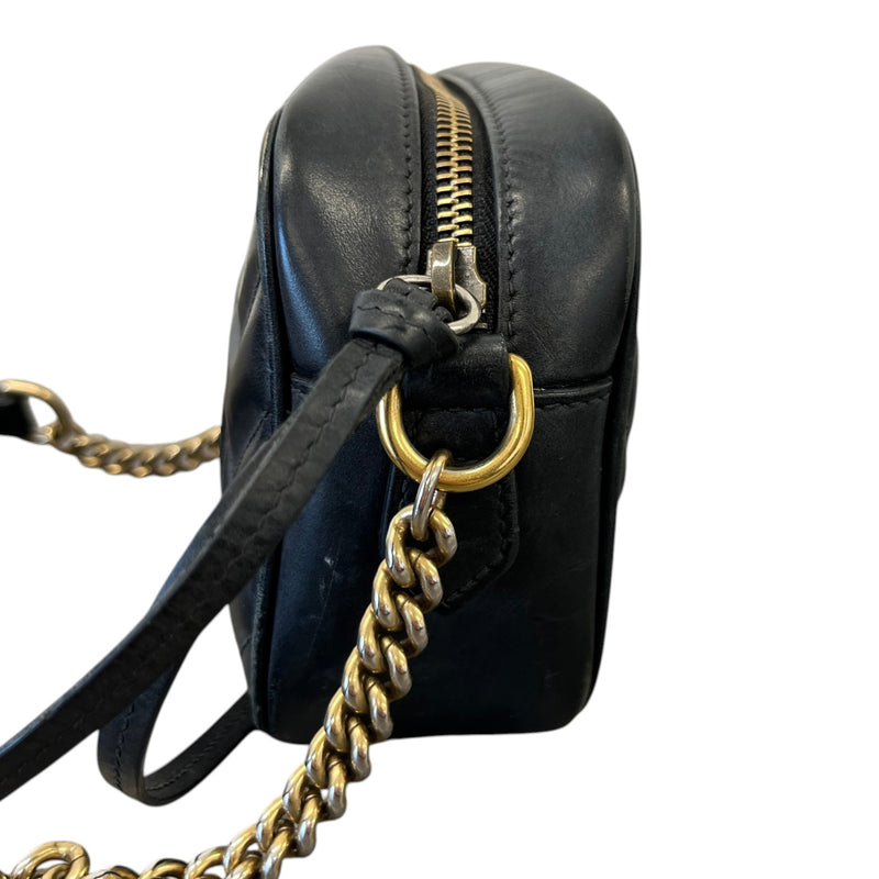 Women's GG Marmont Small Crossbody Bag Black