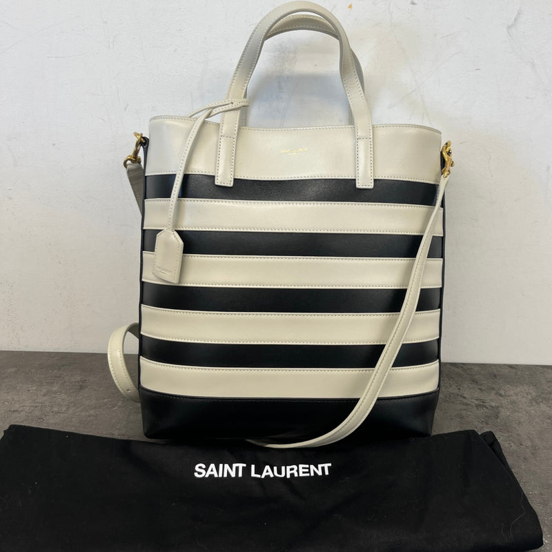 Women's Shopping Toy In Leather Bag Black