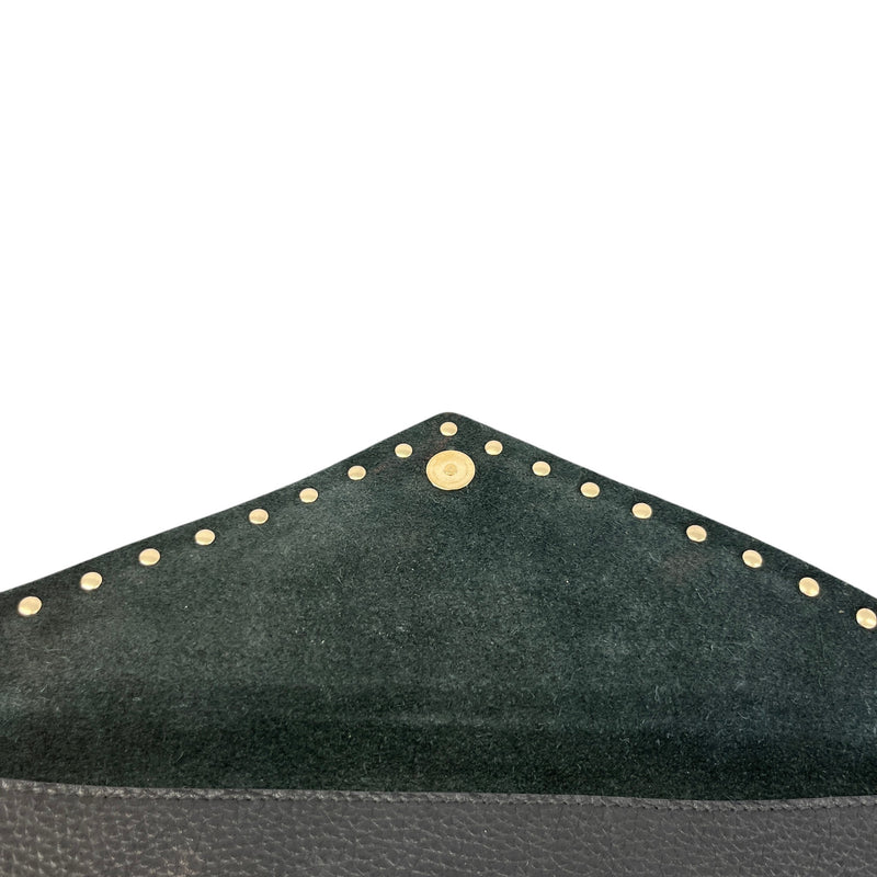 Women's Rockstud Clutch Black