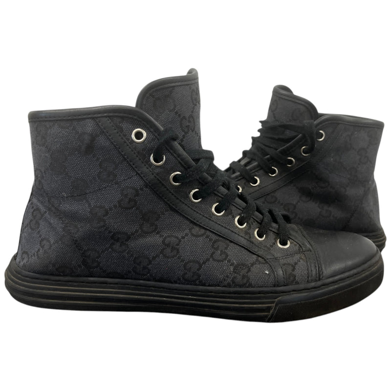 Men's Gg Supreme High Trainers Black Size EU 40.5 / UK 6.5
