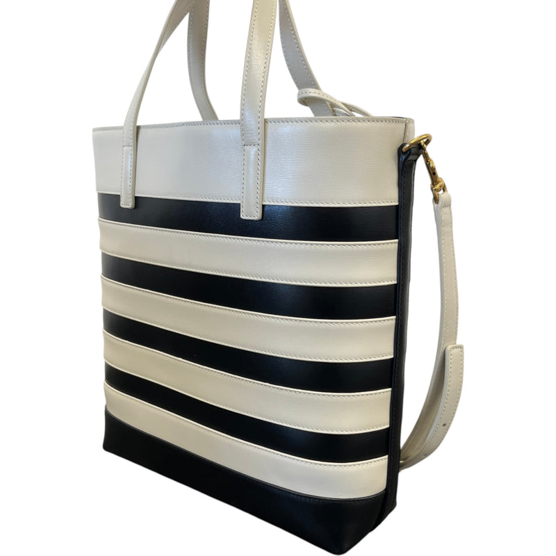 Women's Shopping Toy In Leather Bag Black