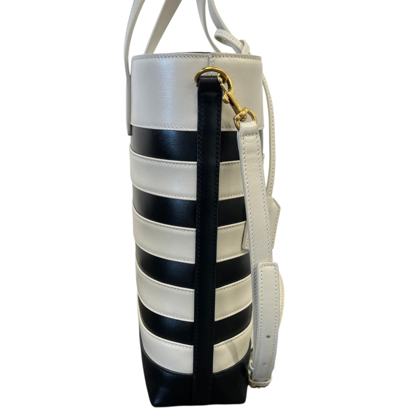 Women's Shopping Toy In Leather Bag Black