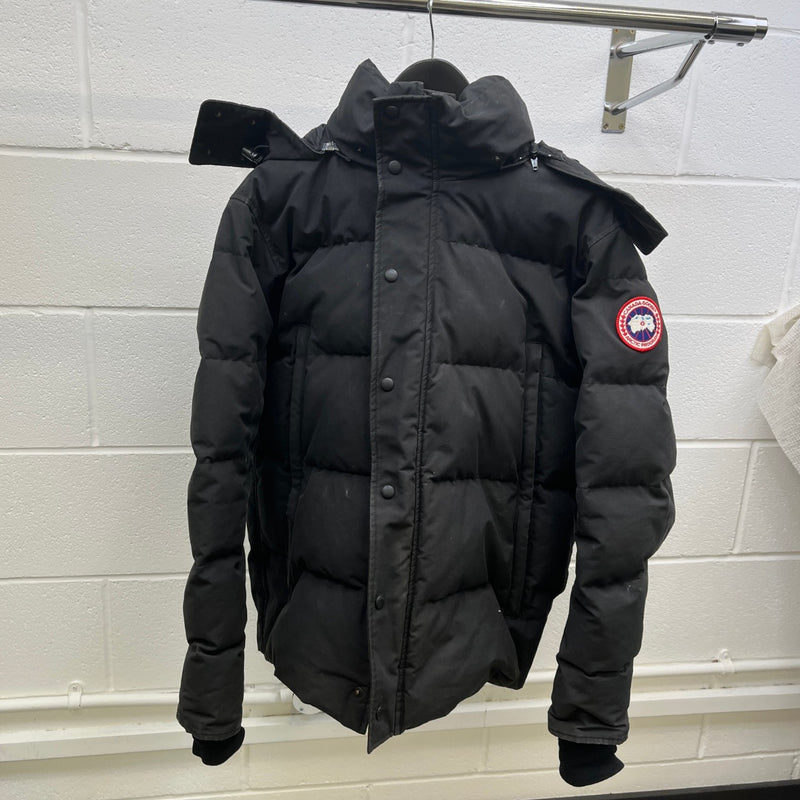 Men's Wyndham Parka Down Jacket Black Size XXL