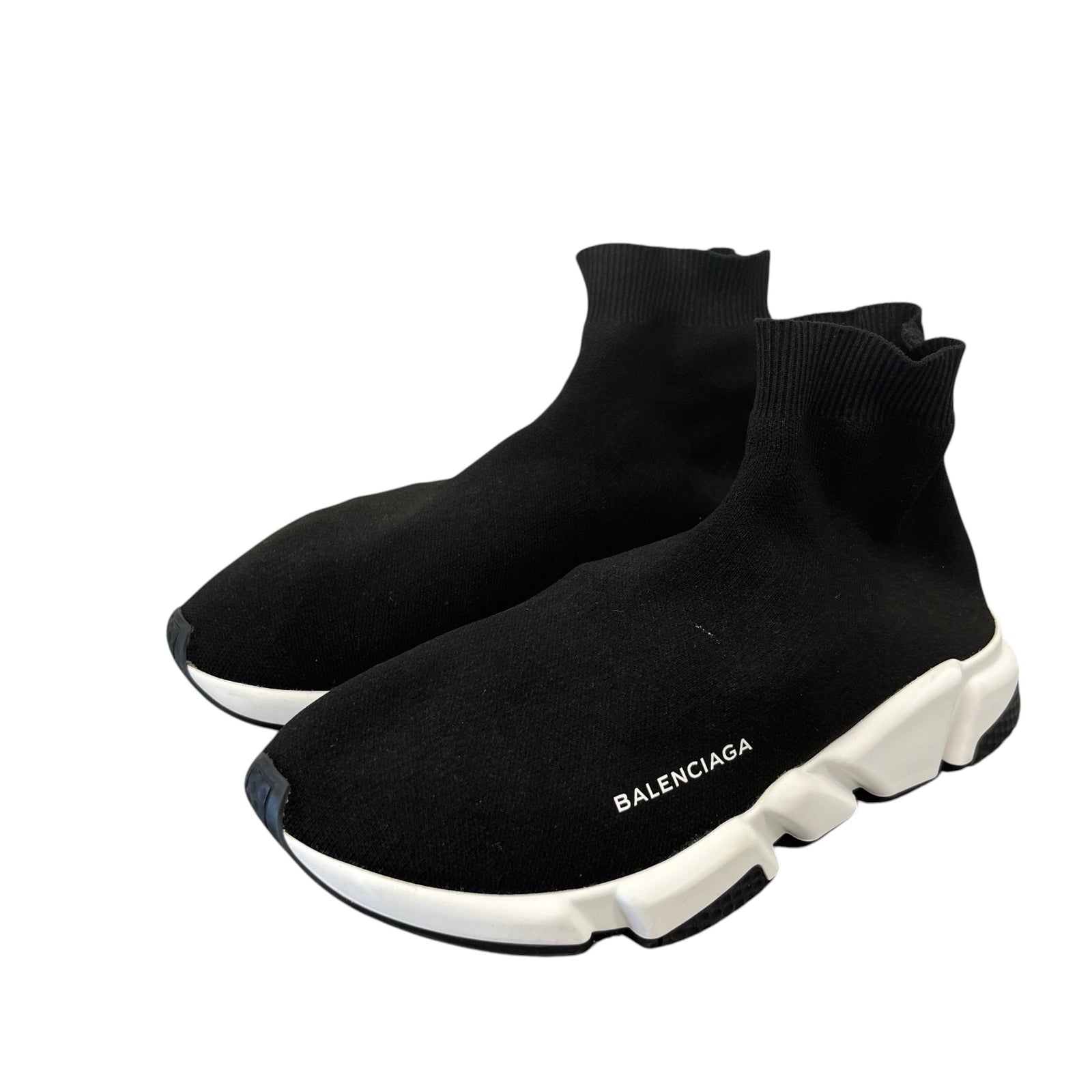 Men's Speed Sock High Trainers Black Size EU 43 / UK 9 - Photo 9