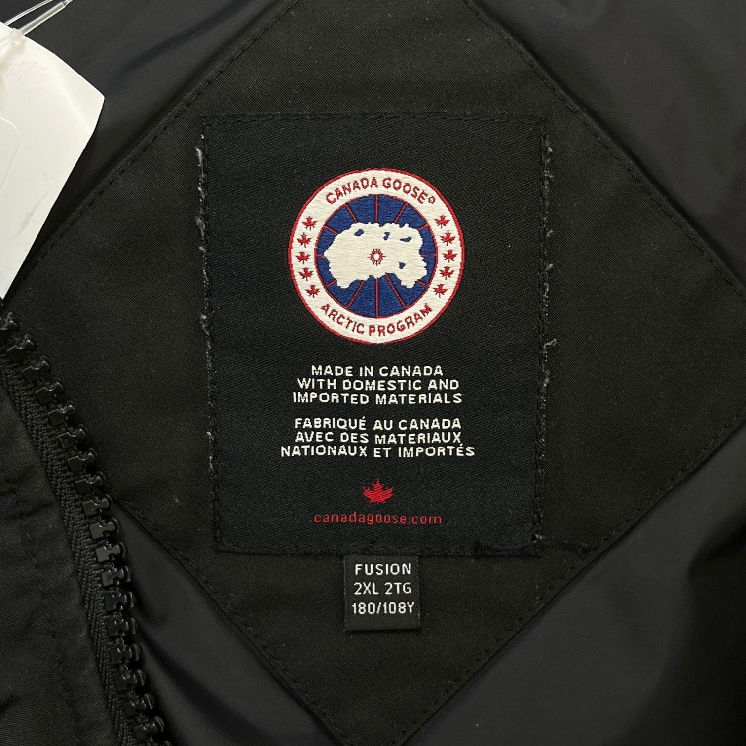 Men's Wyndham Parka Down Jacket Black Size XXL - Photo 7