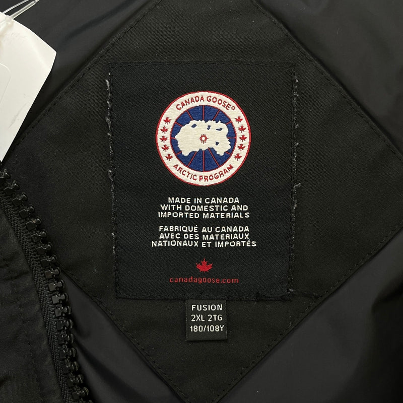 Men's Wyndham Parka Down Jacket Black Size XXL
