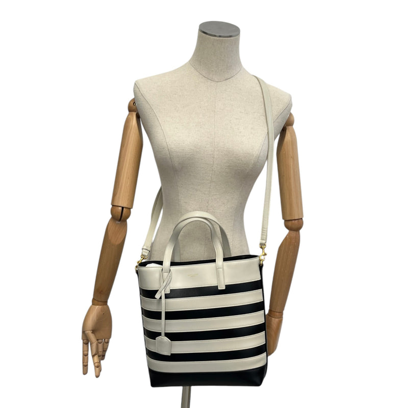 Women's Shopping Toy In Leather Bag Black