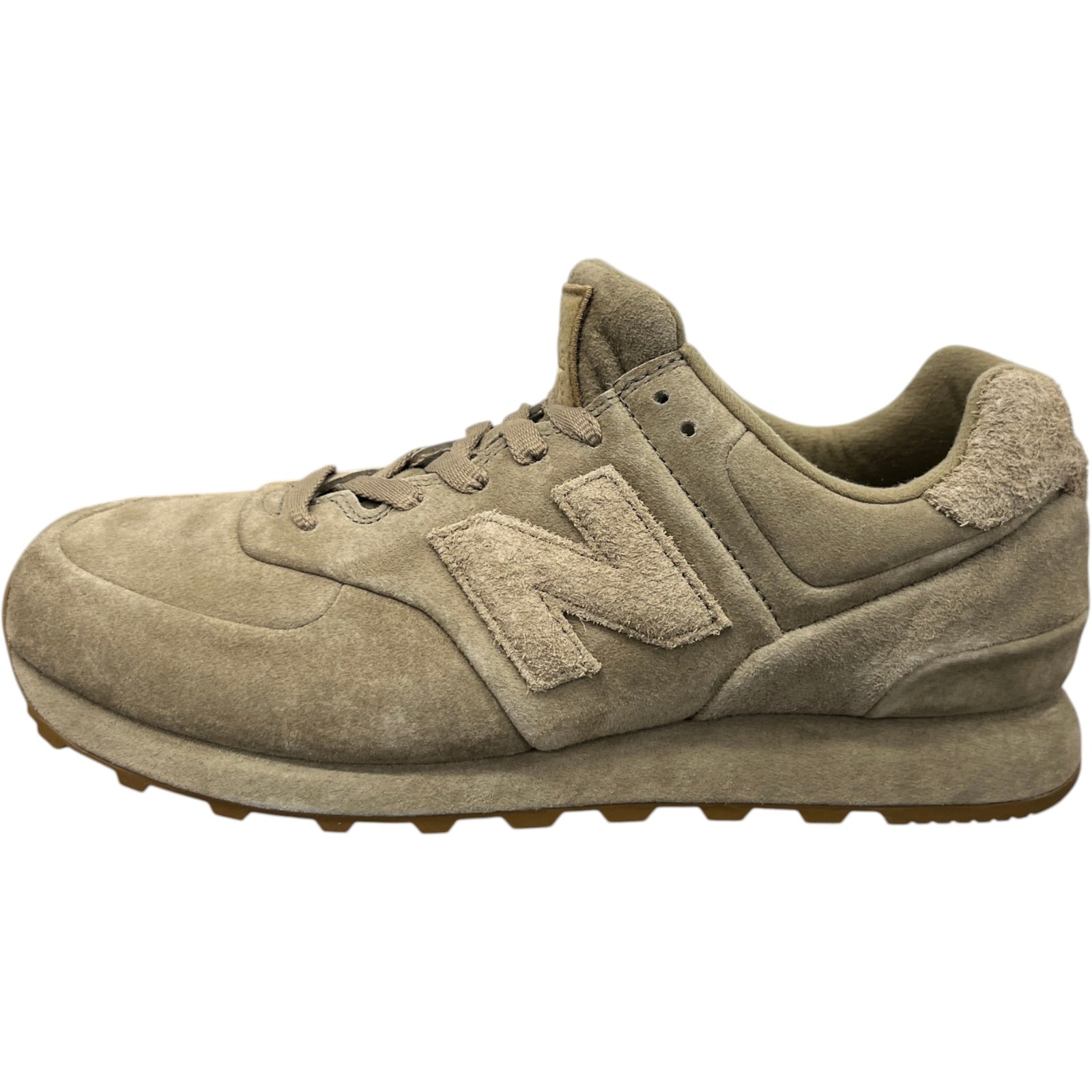 Men's New Balance 574 Ghost Low Trainers Khaki Size EU 44 / UK 10 - Photo 5