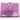 Women's Bearn Compact Crocodile Wallet Purple