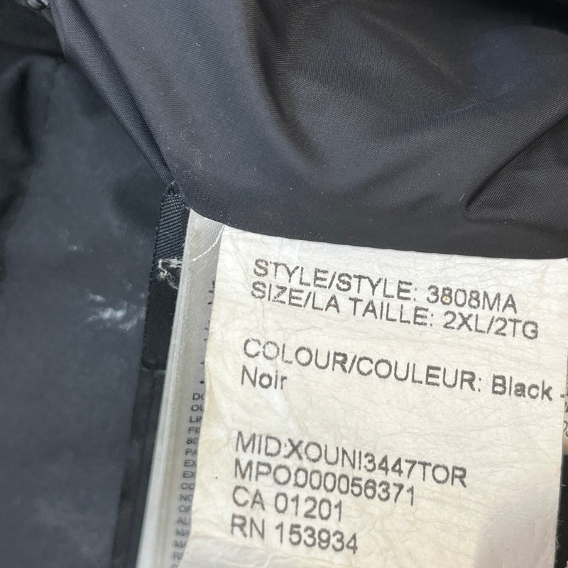 Men's Wyndham Parka Down Jacket Black Size XXL