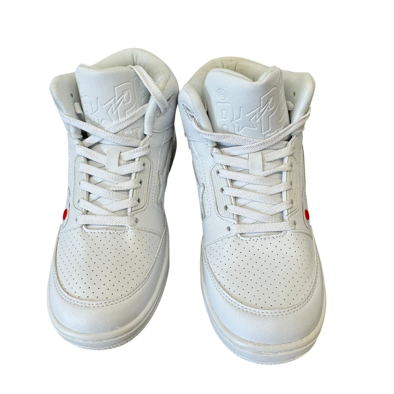 Women's Shark Cloud Stas High Trainers White Size EU 38 / UK 5