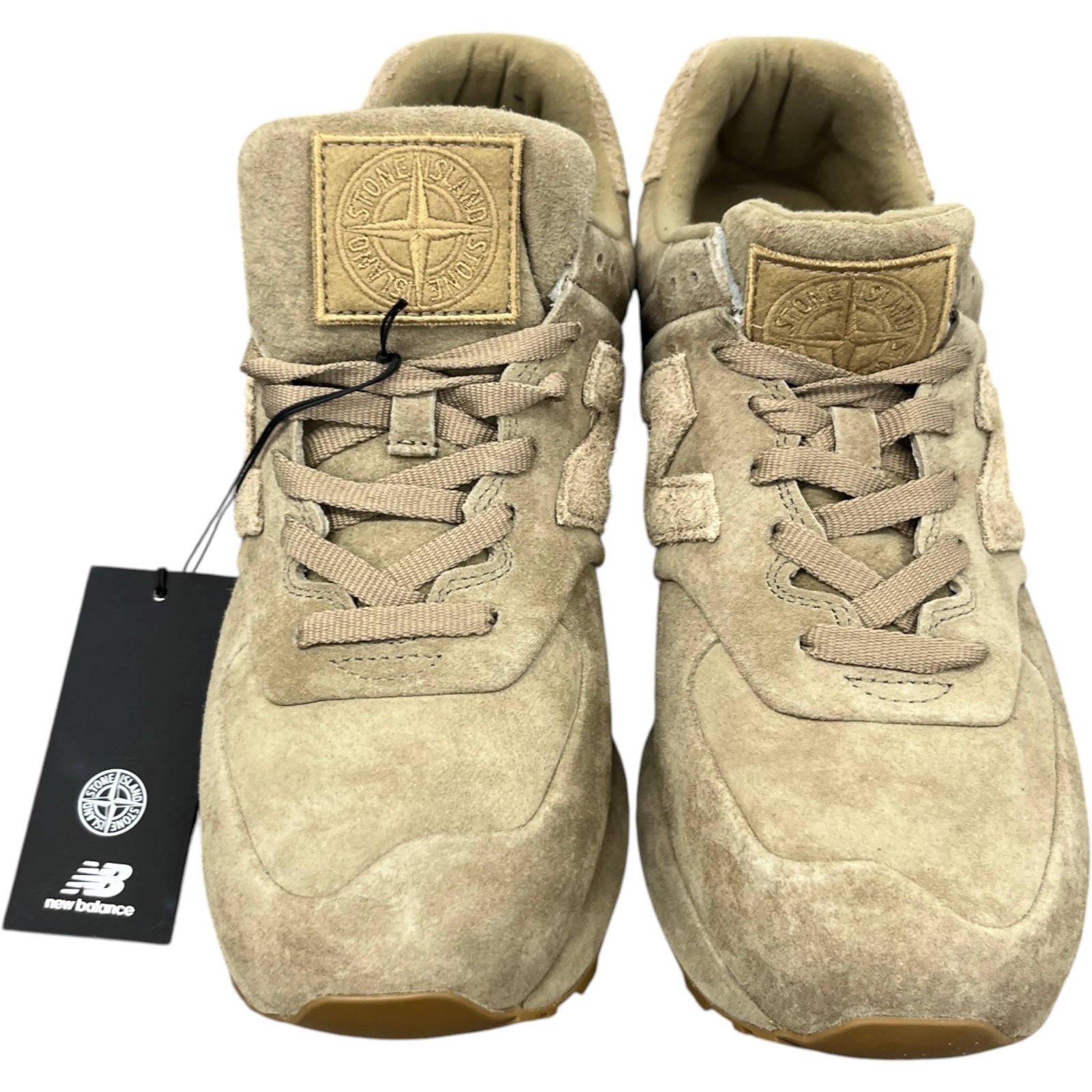 Men's New Balance 574 Ghost Low Trainers Khaki Size EU 44 / UK 10 - Photo 6