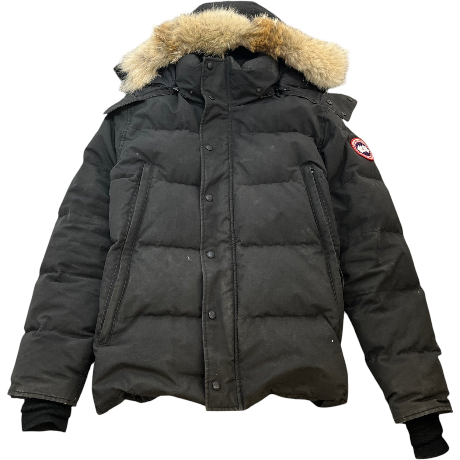 Men's Wyndham Parka Down Jacket Black Size XXL - Photo 1