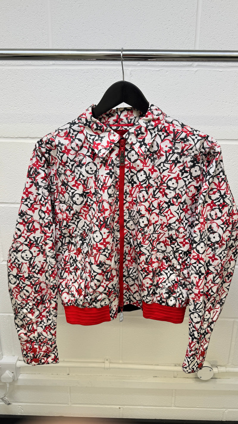 Women's Monogram Bomber Windbreaker Multi-Coloured Size IT 40 / UK 8