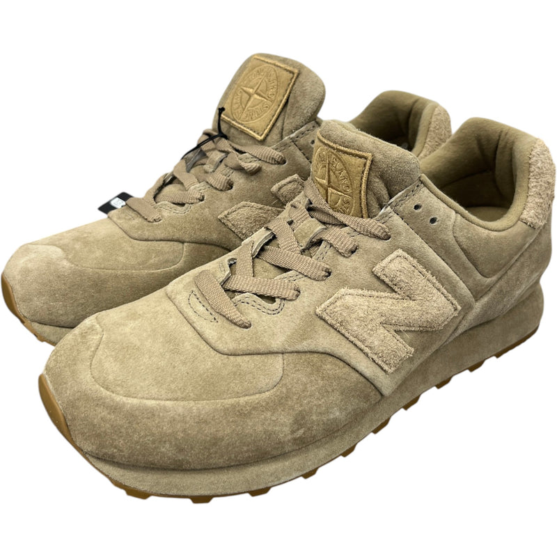 Men's New Balance 574 Ghost Low Trainers Khaki Size EU 44 / UK 10