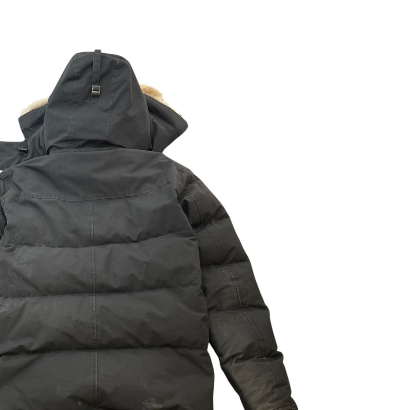 Men's Wyndham Parka Down Jacket Black Size XXL