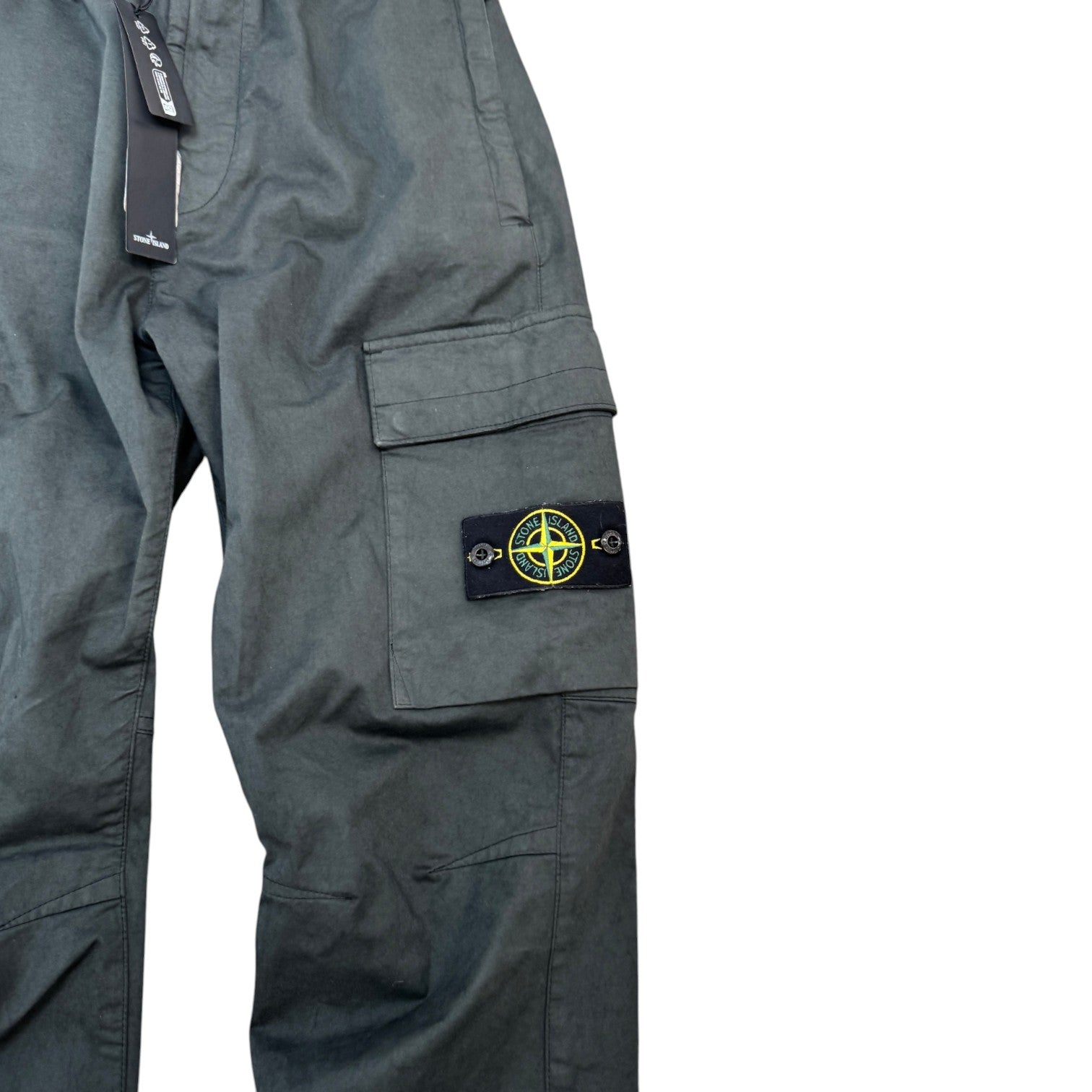 Men's Applique Logo Cargos Green Size Waist 30" - Photo 5
