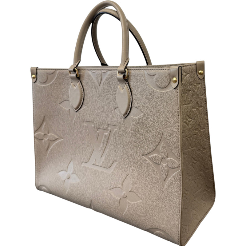 Women's Empreinte Leather OnTheGo MM Handbag Beige