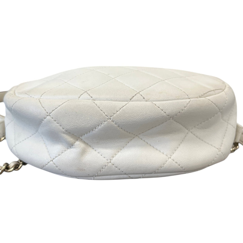 Women's 2019 Cc Quilted Studded Bag White