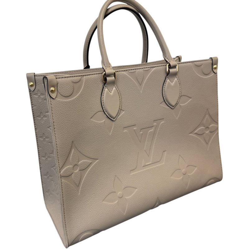 Women's Empreinte Leather OnTheGo MM Handbag Beige