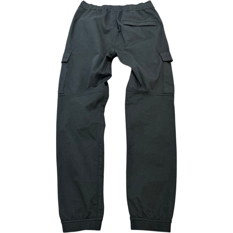 Men's Applique Logo Cargos Green Size Waist 30"