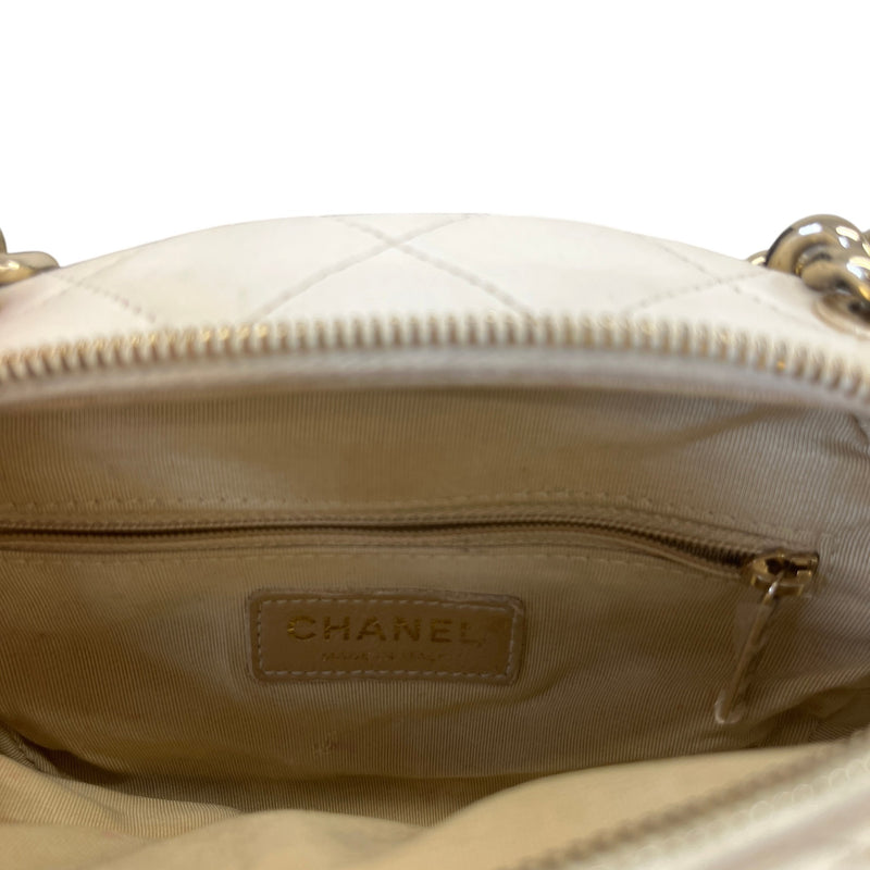 Women's 2019 Cc Quilted Studded Bag White