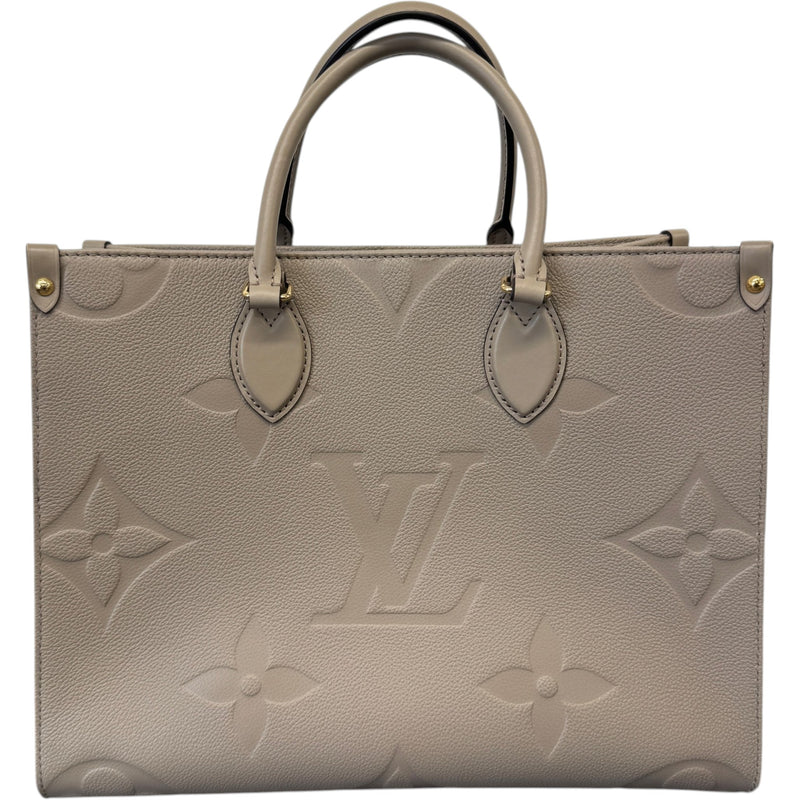 Women's Empreinte Leather OnTheGo MM Handbag Beige