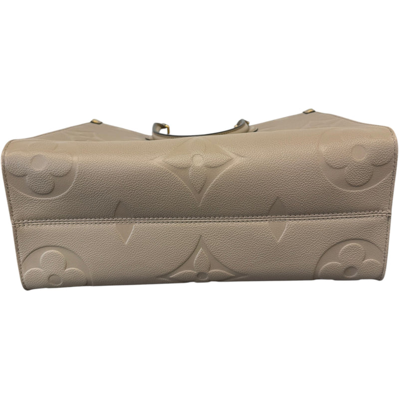 Women's Empreinte Leather OnTheGo MM Handbag Beige