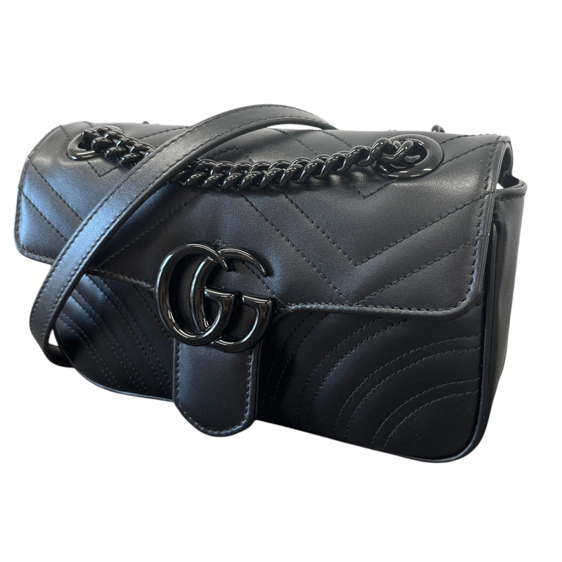 Women's Gg Marmont Small Bag Black