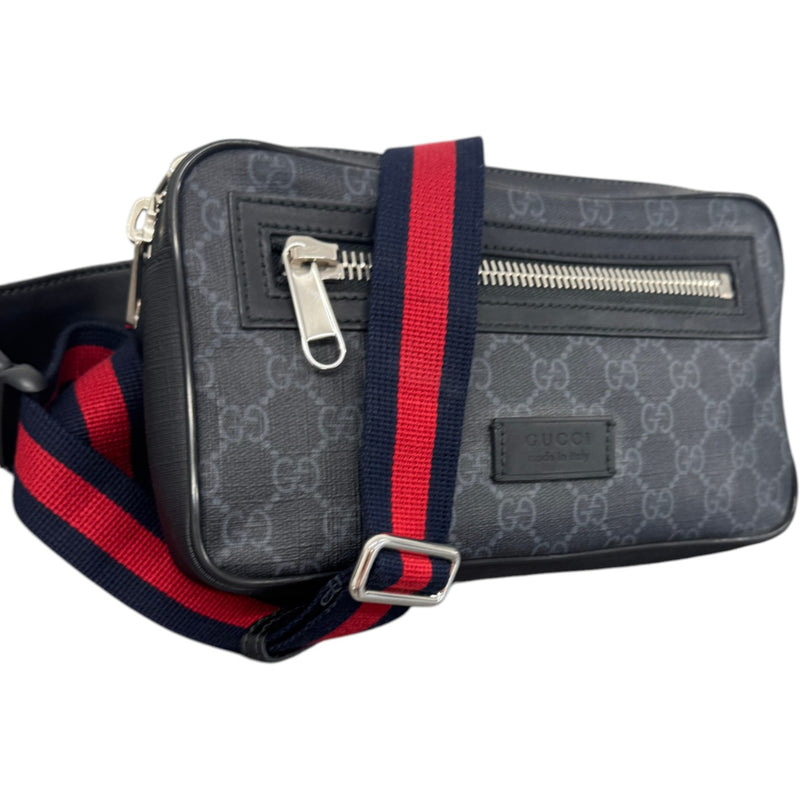 Men's Gg Supreme Belt Bag Black