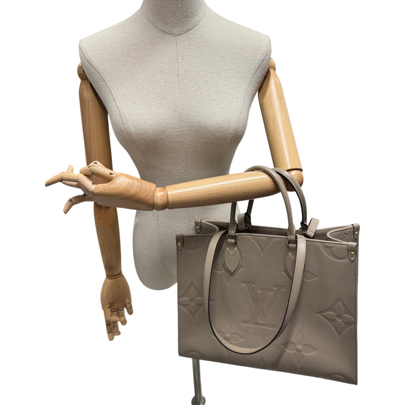 Women's Empreinte Leather OnTheGo MM Handbag Beige