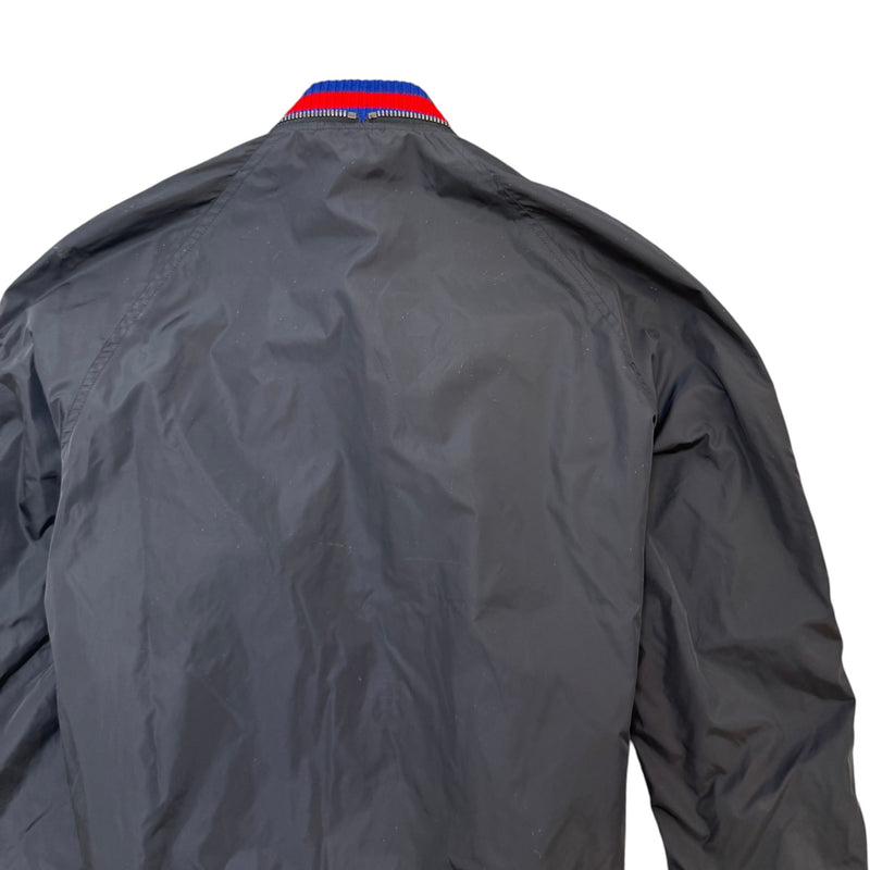 Men's Nylon Web Windbreaker Black Size S