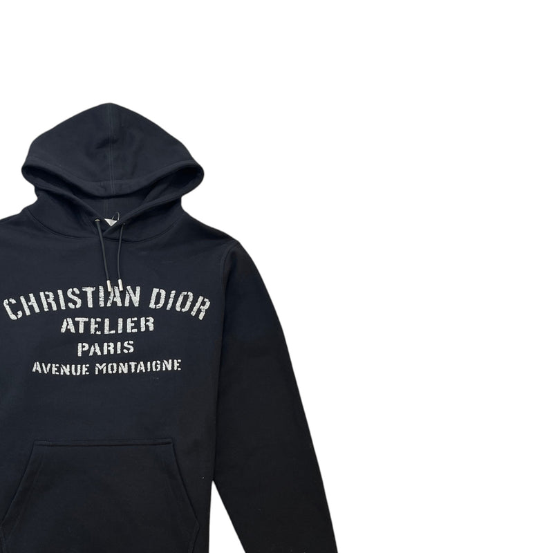 Men's Atelier Hoodie Black Size XS