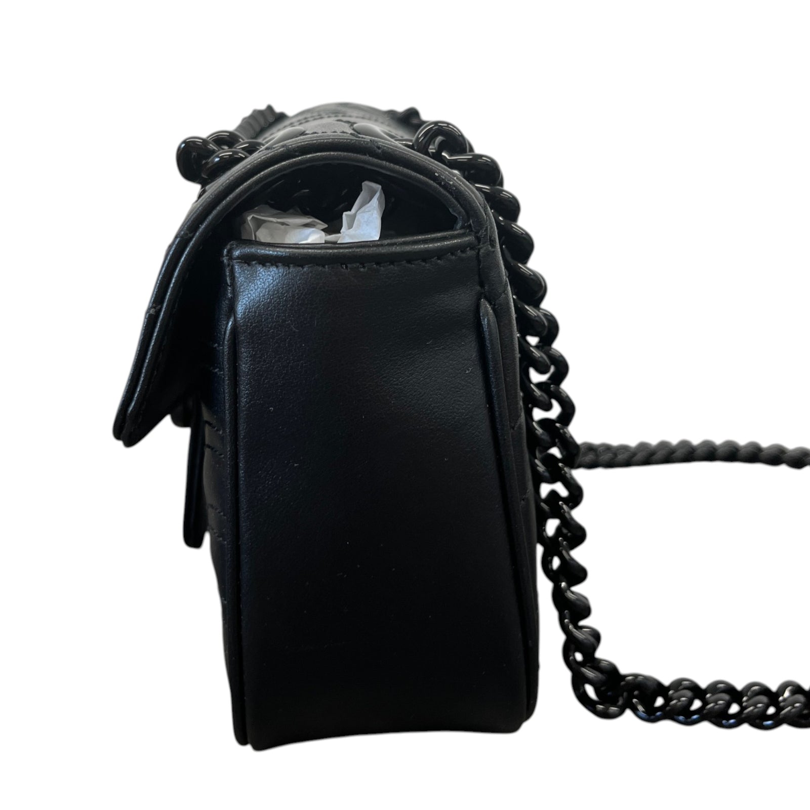 Women's Gg Marmont Small Bag Black - Photo 7