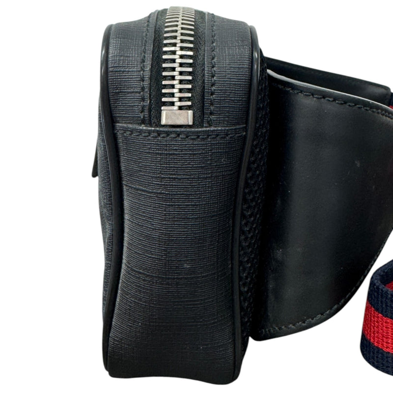 Men's Gg Supreme Belt Bag Black
