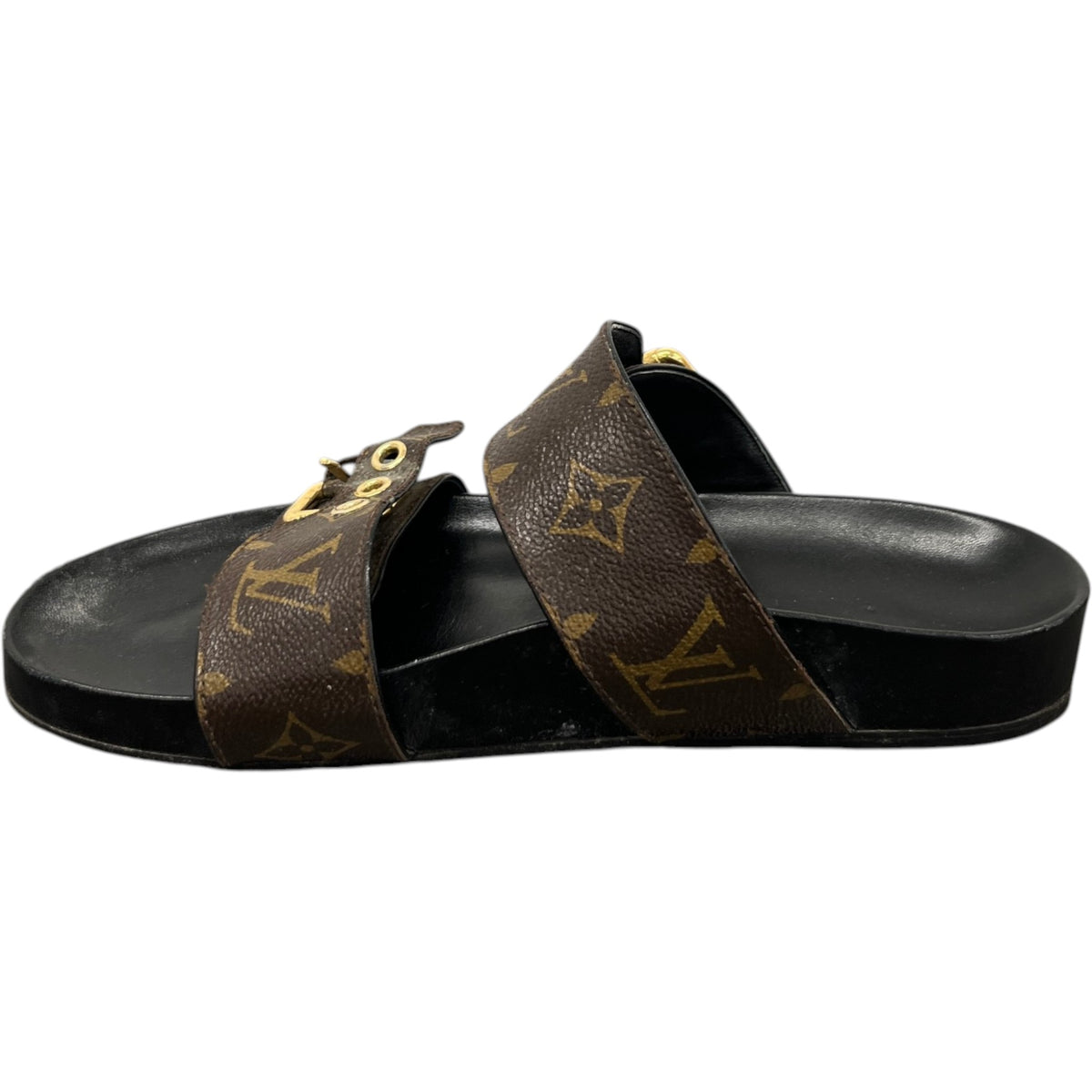 Women's Bom Dia Flat Comfort Mules Sandals Brown Size UK 4 / EU 37 - Photo 3