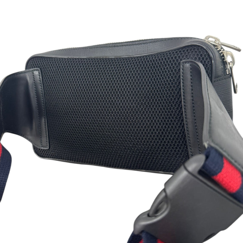 Men's Gg Supreme Belt Bag Black