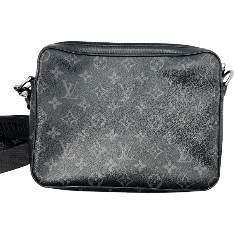 Men's Monogram Eclipse Trio Messenger Bag Black
