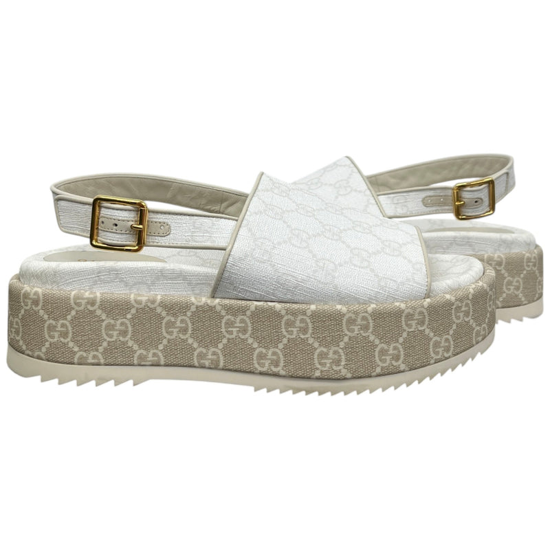 Women's Angeline Logo Sandals White Size UK 5 / EU 38